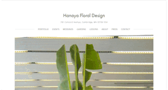 Desktop Screenshot of hanayafloral.com